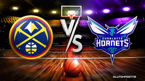 nuggets vs hornets prediction